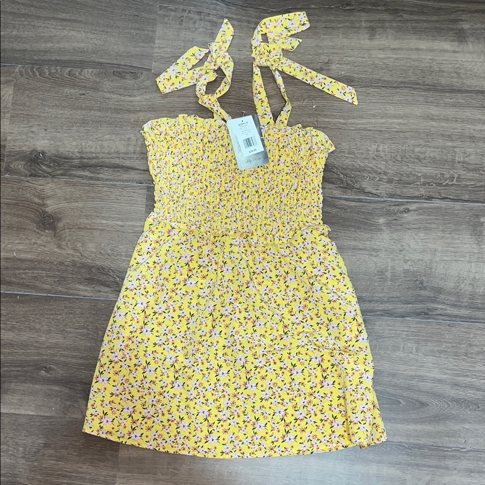 Kohl's Yellow Floral Dress